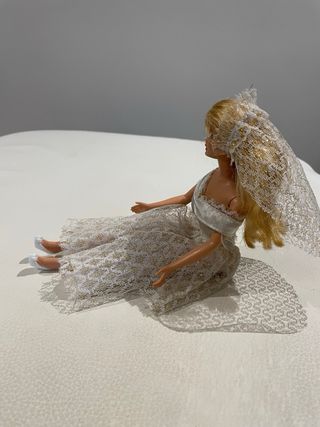 Barbie Sposa in Abito Bianco e Dorato