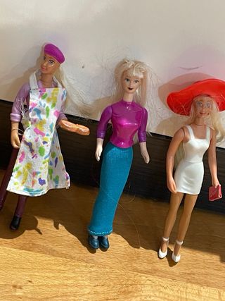 Barbie Novia + regalo Tres Muñecas Barbie McDona