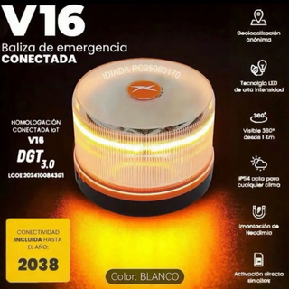 Luz Emergencia V16 Conectada DGT 3.0