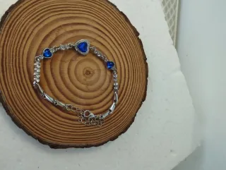 Pulsera Corazón Azul Titanic Nueva