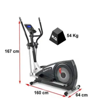 Bicicleta Elíptica BH Quantum Magnética