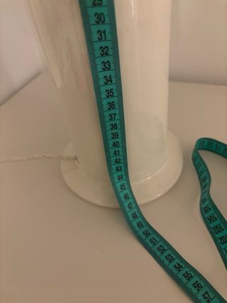 Pareja Lámparas Mesa Cerámica Tela