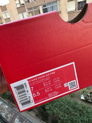 Nike Zoom Air Fire Talla 38 EU