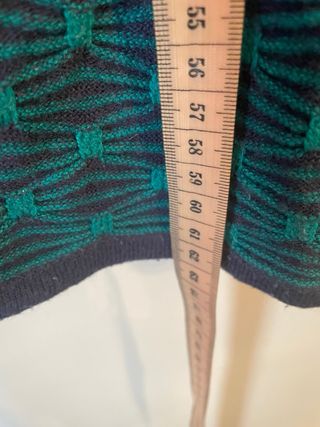 Jersey punto estampado vintage lana T M