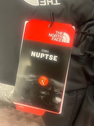 Chaleco The North Face Negro y Morado Talla grande