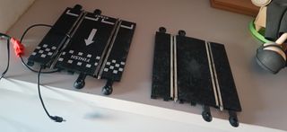 Scalextric: Caja con Cuentavueltas y Semáforo