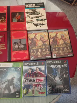 Lote Libros y Videojuegos Colección