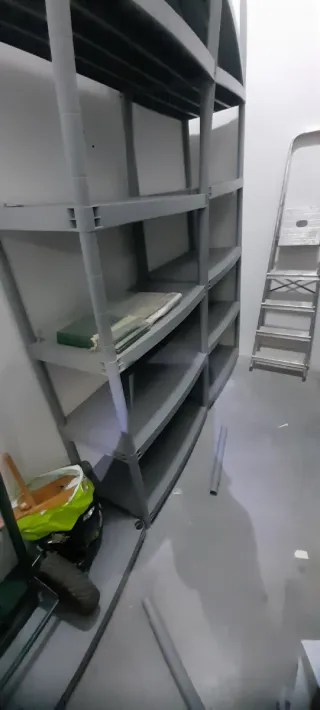 Estantería de resina para exterior