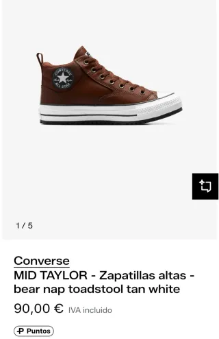 Botas Converse Malden Street Mid Marrón