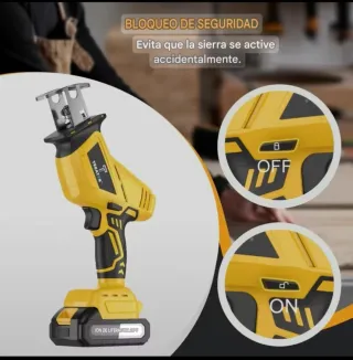 Sierra Sable Recargable (2 Baterías) Maletín