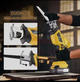 Sierra Sable Recargable (2 Baterías) Maletín