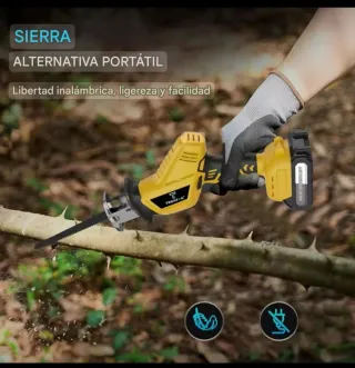 Sierra Sable Recargable (2 Baterías) Maletín