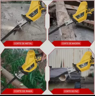 Sierra Sable Recargable (2 Baterías) Maletín