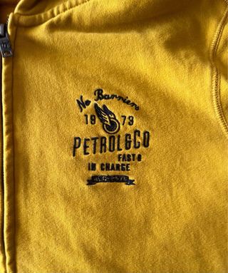 Sudadera Petrol & Co Mostaza XL