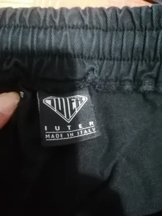 Pantalono sportivo nero-Ragazzo Iuter S