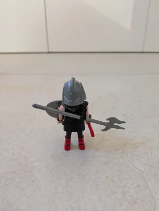 Playmobil Dragón Rojo con Guerrero