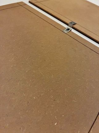 2 Cornici a giorno in vetro 30 x 40