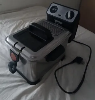 Freidora de acero inoxidable