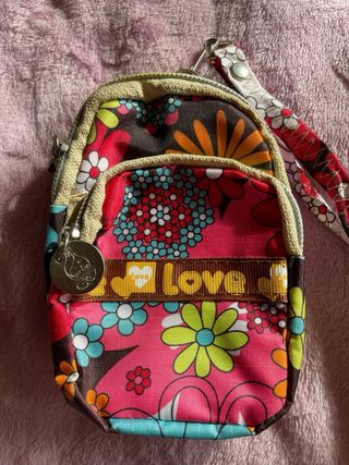 Pack Monedero bolso dorado y multicolor