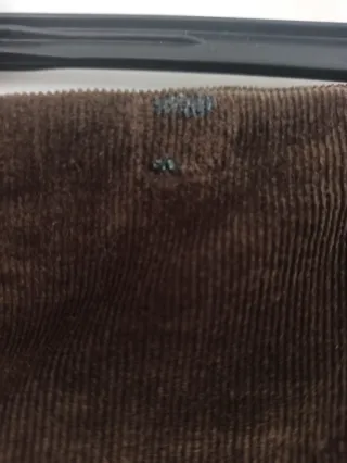 Falda Zara Botones Marrón