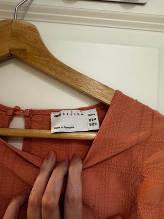 Blusa color salmón de ASOS - Talla 48