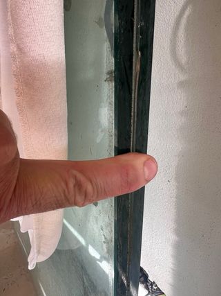 Cristal 120x120x2cm de ancho