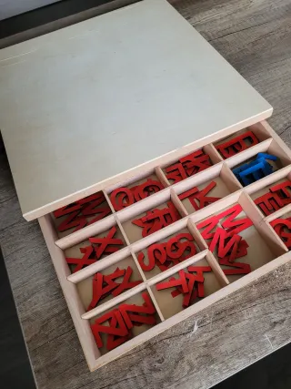 Alfabeto de Madera
