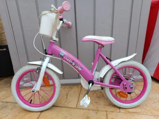 Bicicleta infantil rosa Paw Patrol