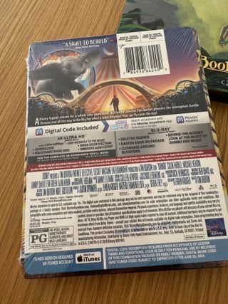 Steelbook bluray - limitadas exclusivas DISNEY J12