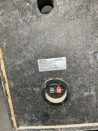 Altavoces Sony Negros