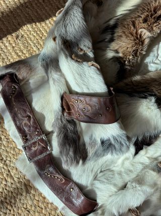 Abrigo de piel natural – estilo fashion