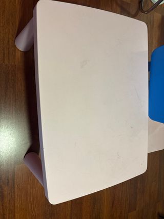 Mesa y 2 Sillas Infantil Plástico
