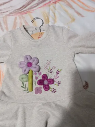 Vestido niña Mayoral flores