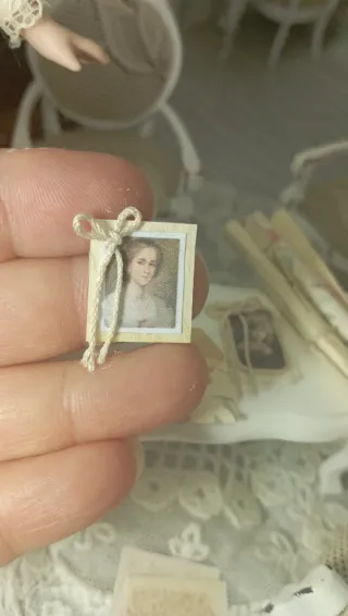 Set Lettere e Foto Miniatura 1:12