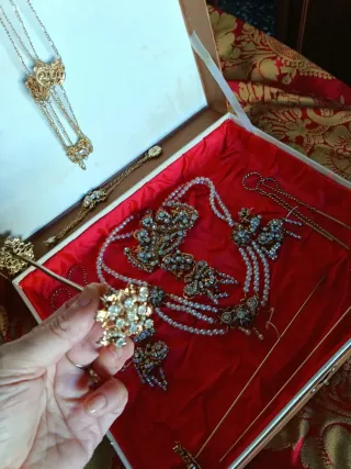 Aderezo Fallera Oro Viejo