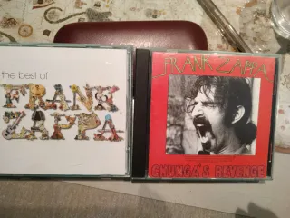 2 CDs Frank Zappa: Venganza de Chunga y Best Of