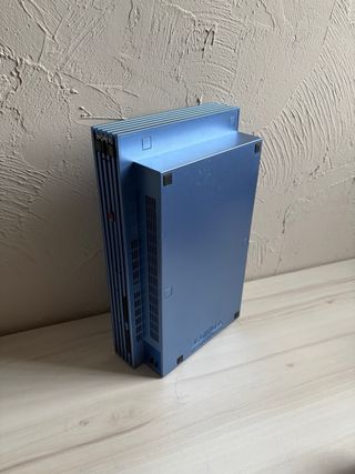 PlayStation 2 Azul + Juegos + Volante + Mandos