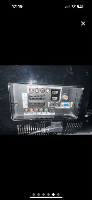 Televisor Samsung 37 Negro