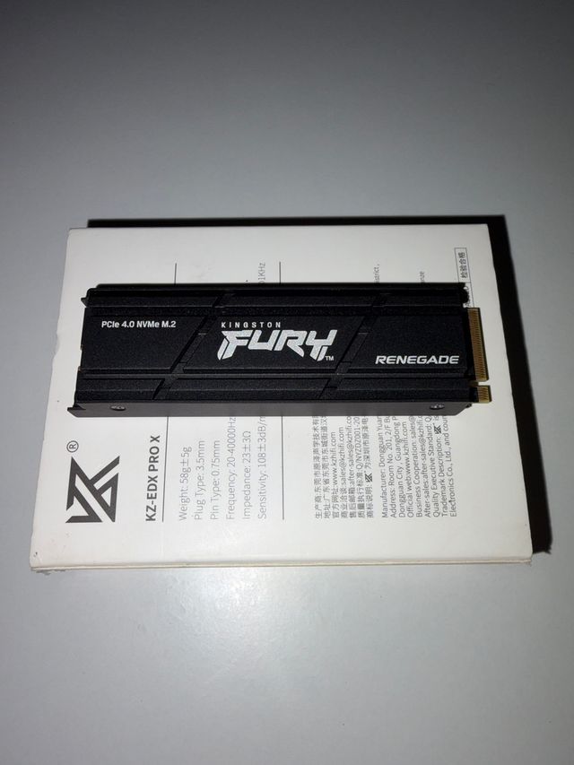 SSD Kingston Fury Renegade NVMe PCIe 4.0 1TB