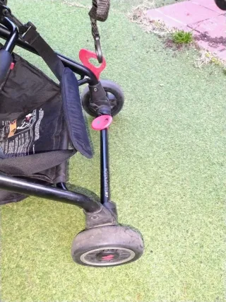 Silla Maclaren Atom Negra niños