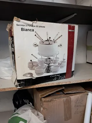 Set Fondue Bianca 22 piezas