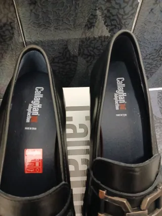 Scarpe Callaghan donna pelle nere n.40