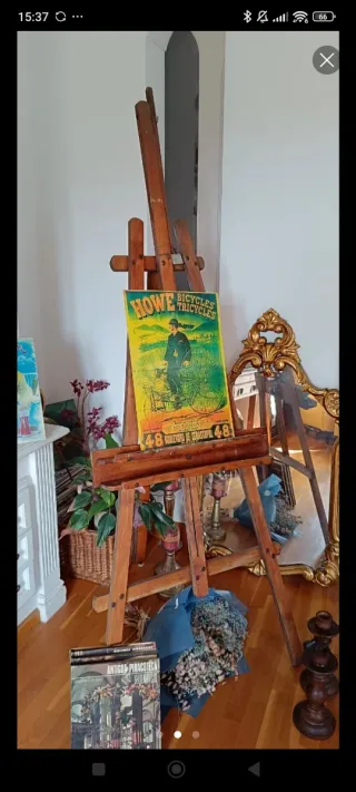 Cartel Vintage Howe Bicicletas Tricicli