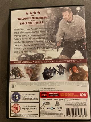 DVD The Grey - Liam Neeson
