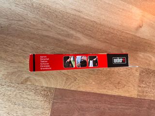 Grembiule Weber Nero Nuovo, sigillato