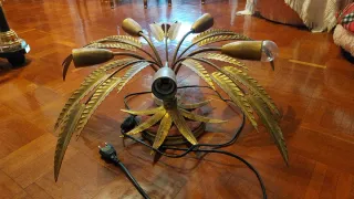 Lámpara Ferro Art estilo espiga