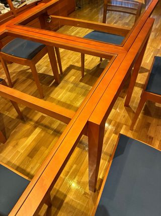 Mesa Comedor Extensible + 6 Sillas