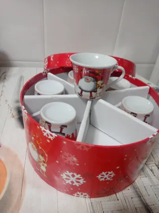 Juego café Navidad