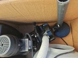 Depuradora de arena para piscina con bomba