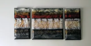 Conjunto de 3 cuadros decorativos